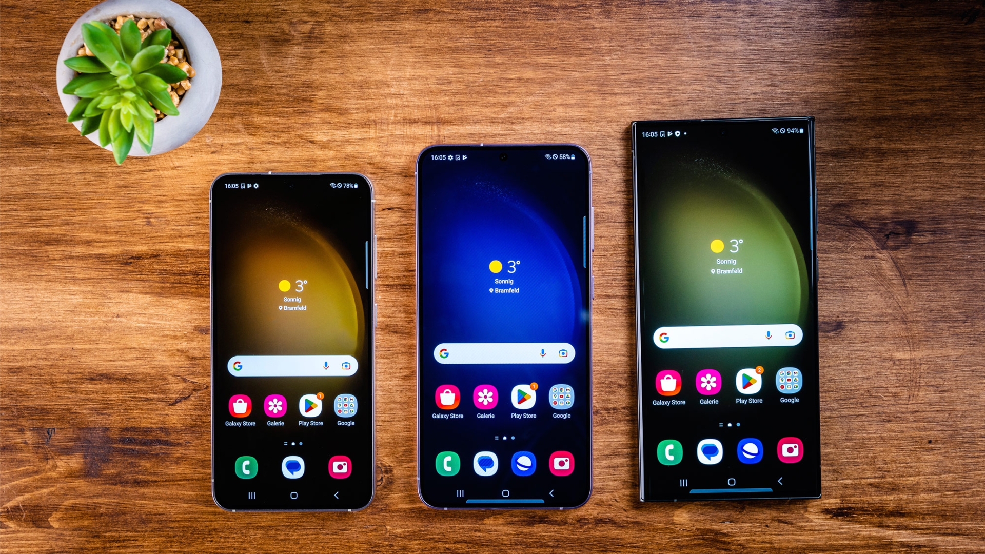 Die Nachfolgemodelle der S23-Reihe (Bild) werden schon bald erwartet Galaxy-S23-Modelle im Vergleich