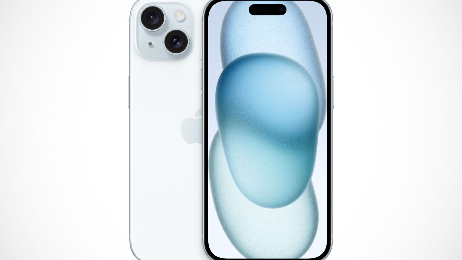 So könnte das iPhone SE 4 aussehen – nur mit einer statt zwei Kameras. iPhone 15 vorne und hinten