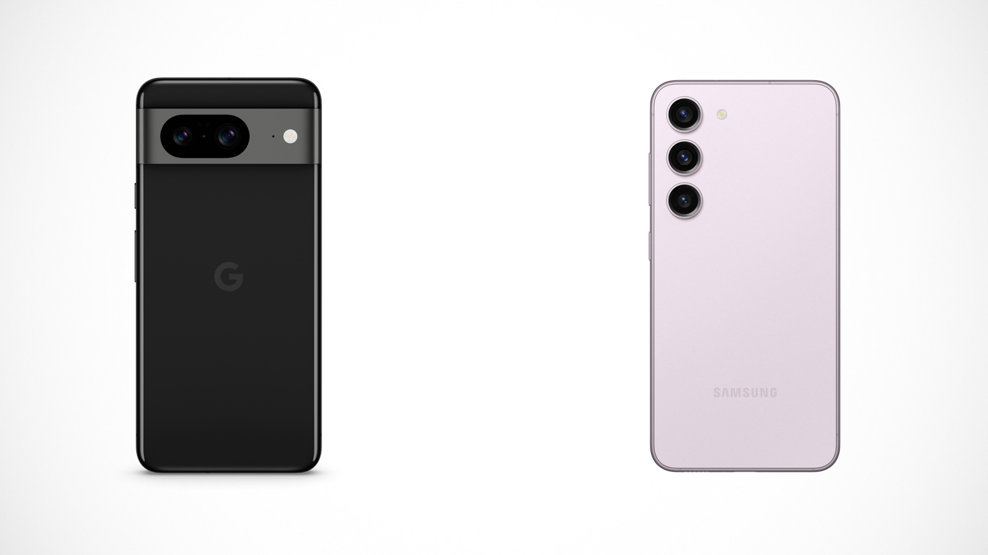 Das Google Pixel 8 tritt gegen das Galaxy S23 an Google Pixel 8 vs. Galaxy S23