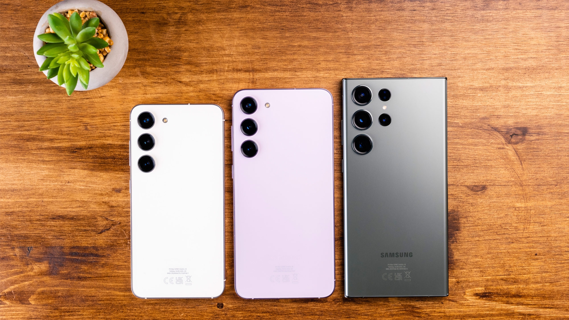 Auf das mittlere Galaxy-S-Modell könnte Samsung in Zukunft verzichten  Samsung Galaxy S23, S23+ und S23 Ultra Kameras