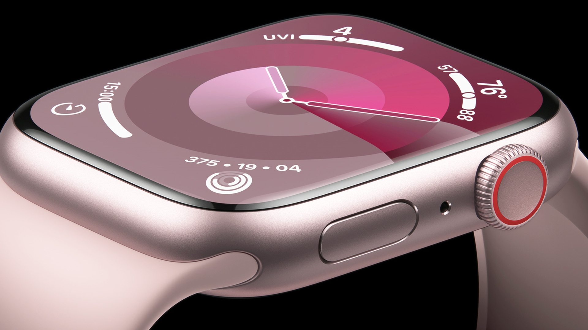 Apple Watch 9 in Rosé Apple Watch 9 in Rosé