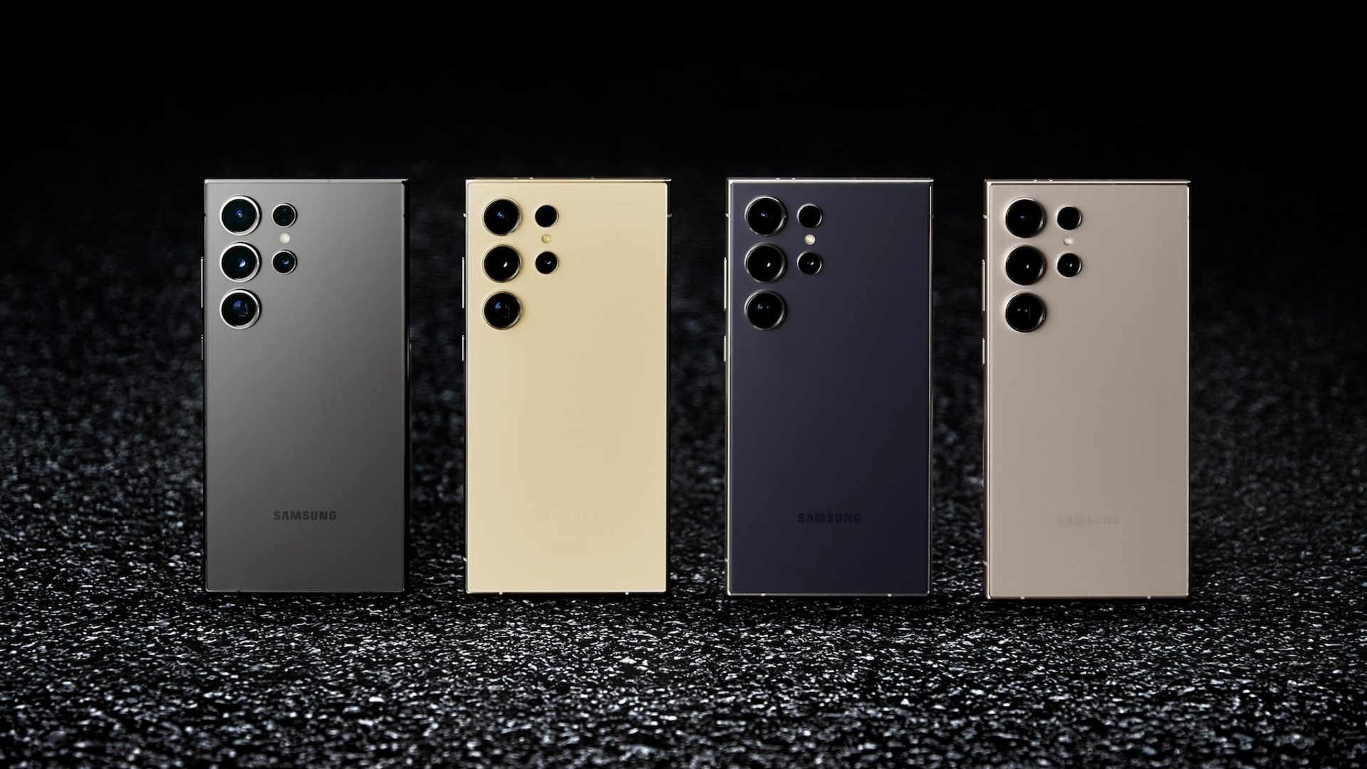 Das S24 Ultra ist groß, hat eine starke Kamera und einen coolen Eingabestift Galaxy S24 Ultra in den Standardfarben