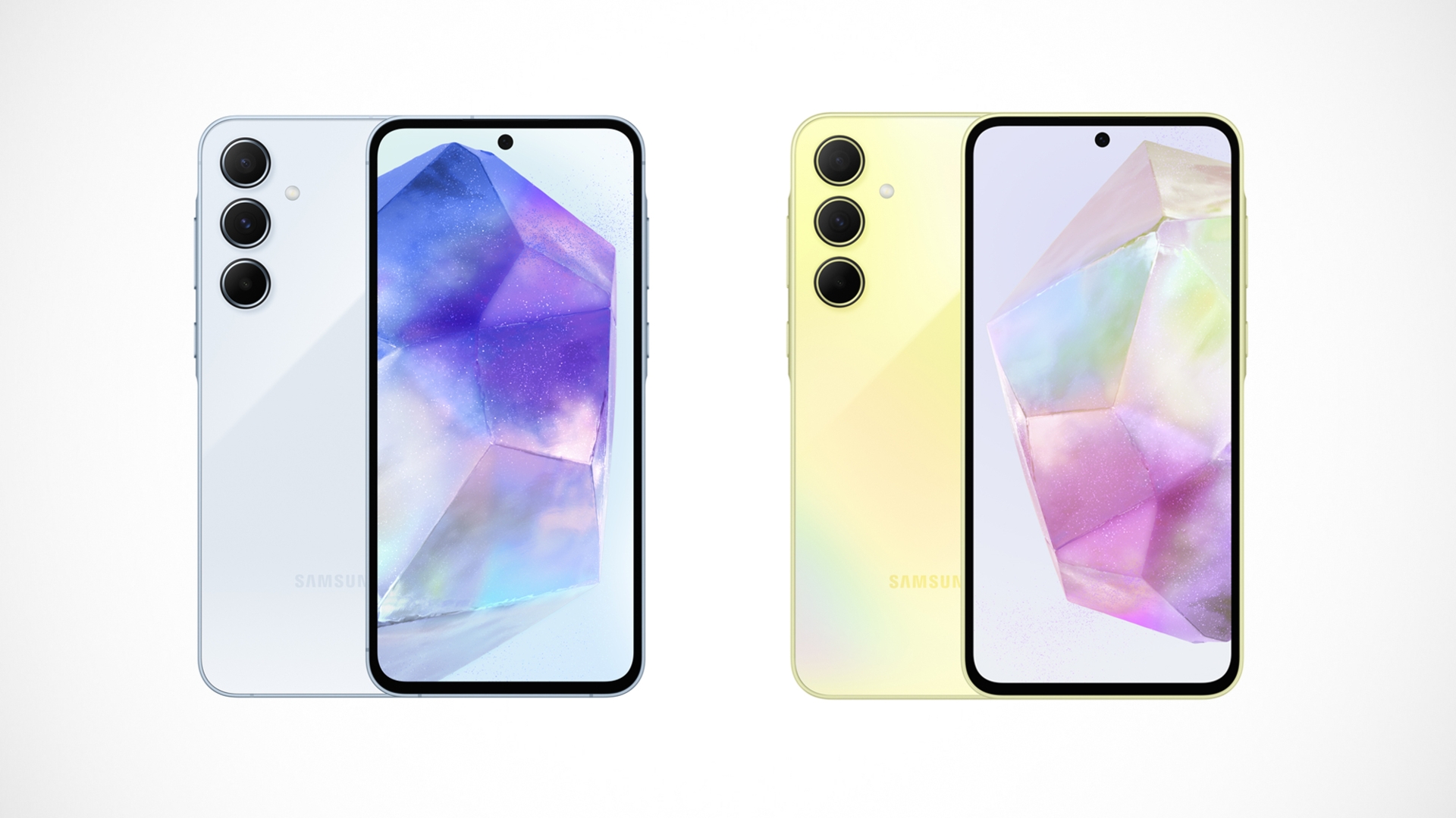 Samsung Galaxy A55 vs. A35 Samsung Galaxy A55 vs. A35