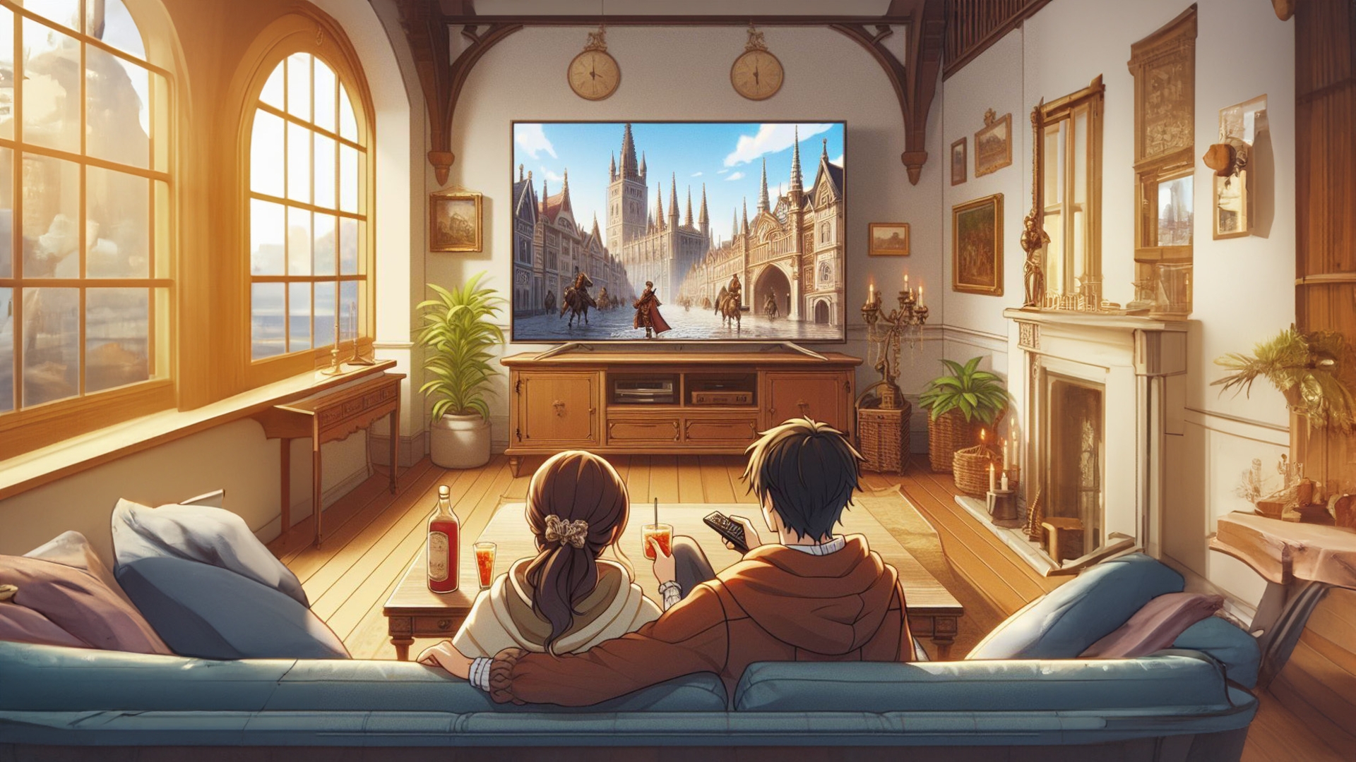 In unserer Auswahl der Einsteiger-Animes ist für jeden etwas dabei Anime-Charaktere auf dem Sofa