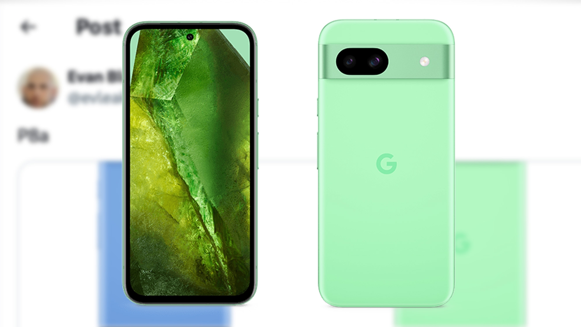 Pixel 8a: Geleaktes Bild zeigt Handy von vorne und hinten