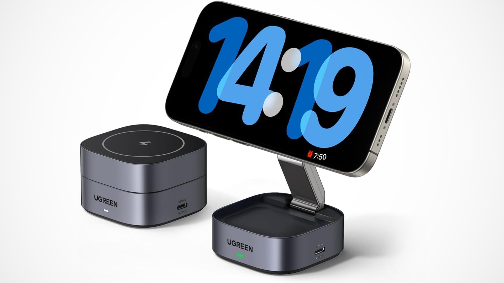 Die 2-in-1-Ladestation von UGREEN ist vielseitig einsetzbar UGREEN 2-in-1 Ladestation