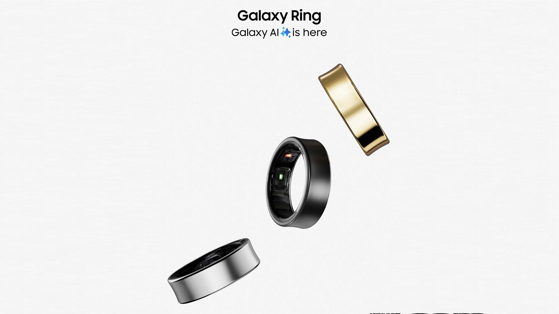 Der Samsung Galaxy Ring (Bild) ist offenbar sehr beliebt Galaxy Ring in drei Farben
