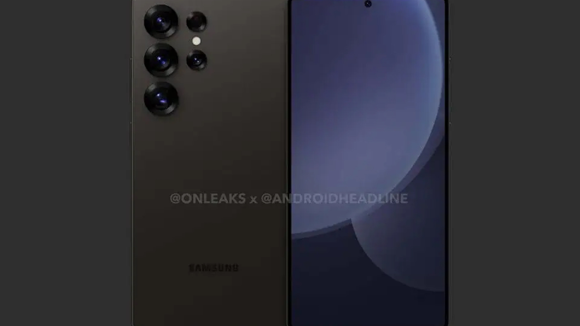 So soll das Samsung Galaxy S25 Ultra aussehen Galaxy S25 Ultra Design Leak