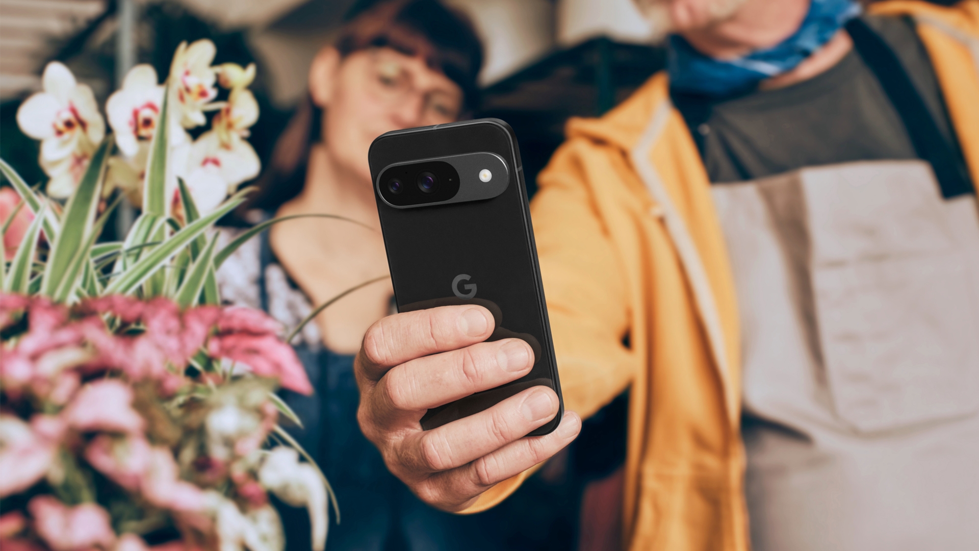 Google Pixel 9 in Obisidian