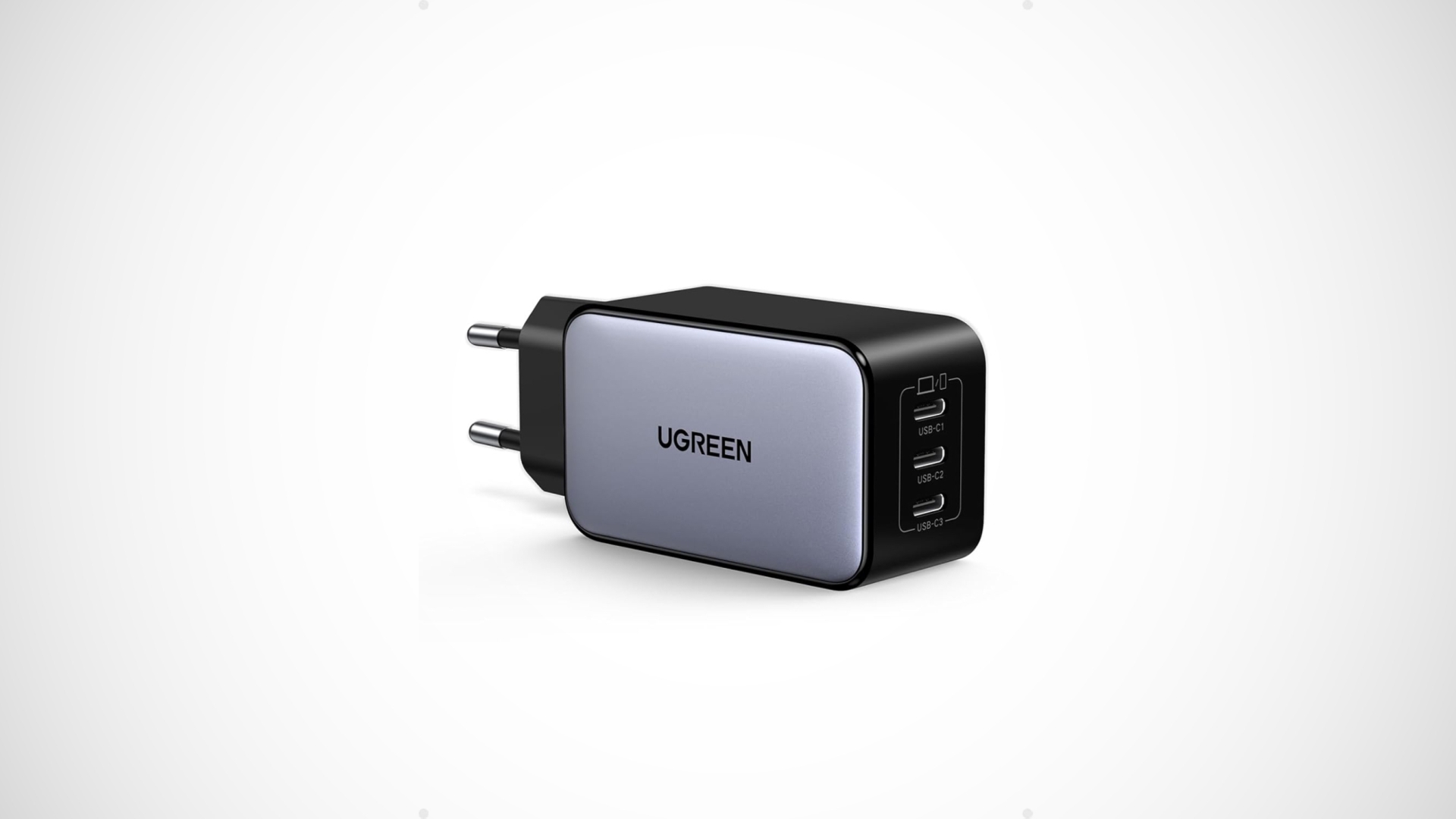 Das Netzteil von Ugreen bietet euch gleich drei USB-C-Eingänge Ugreen Nexode 65 W Netzteil USB-C