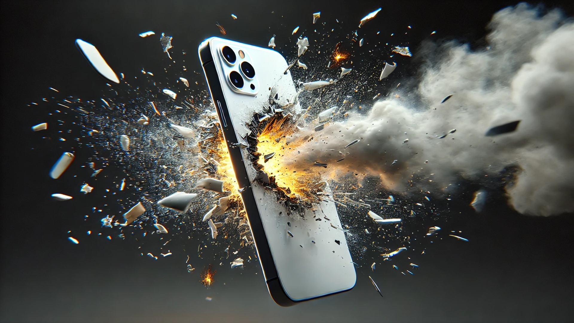 iPhone 16 Explosion Schaden