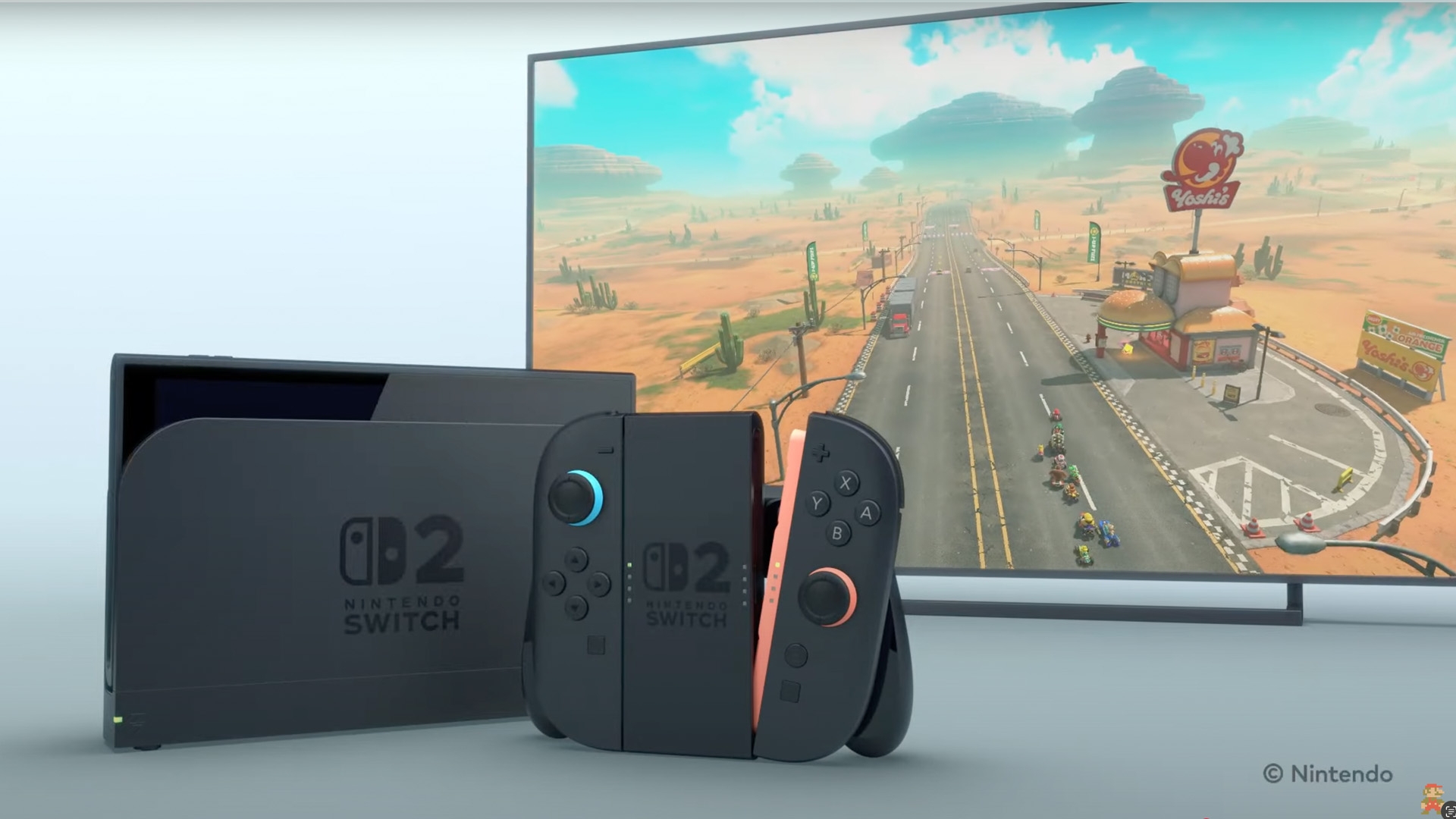 Die Analog-Sticks der Controller könnten zum Problem werden Nintendo Switch 2 mit TV