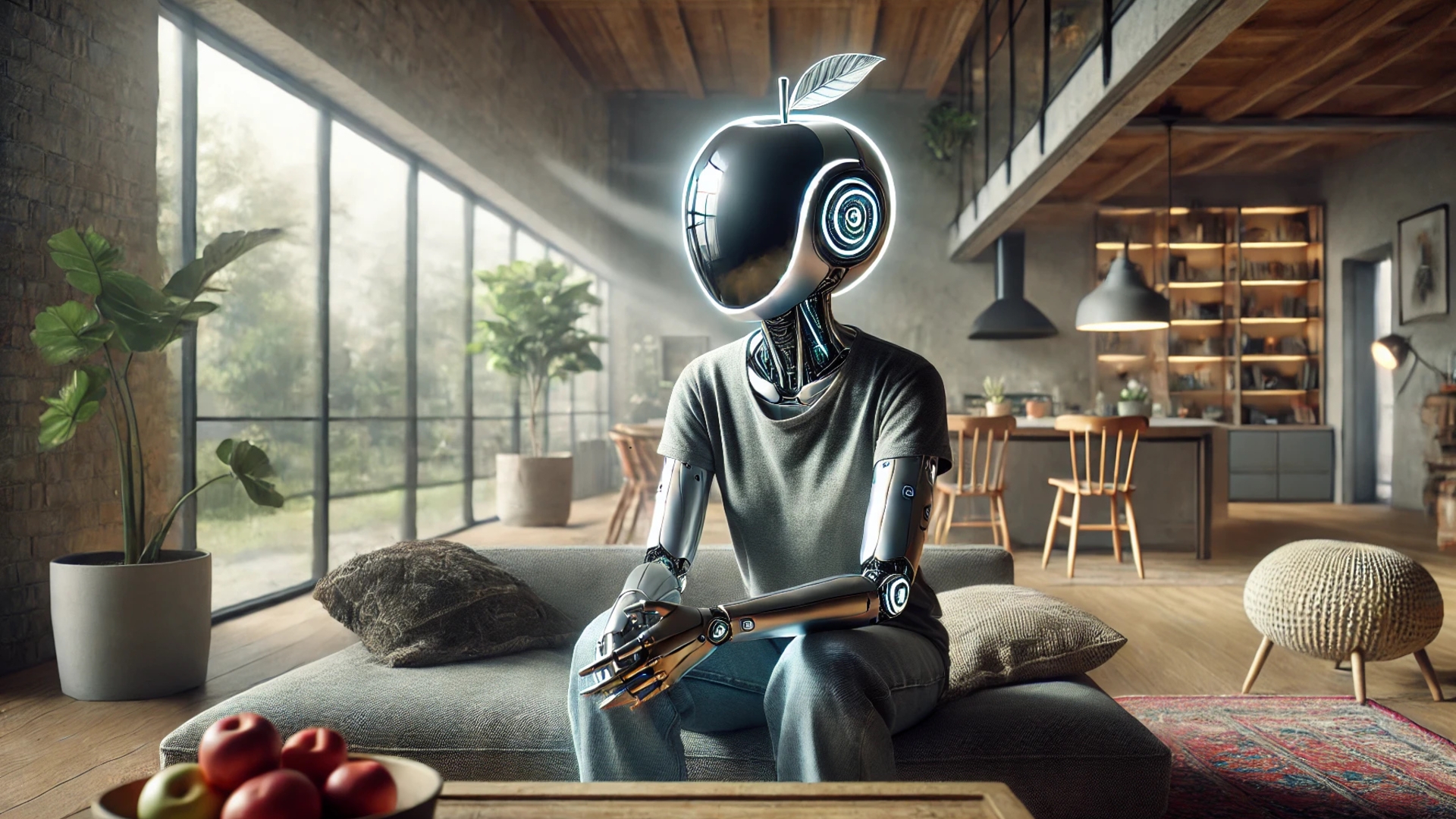 So stellt sich die KI einen Apple Roboter vor Apple Roboter (KI-generiert)