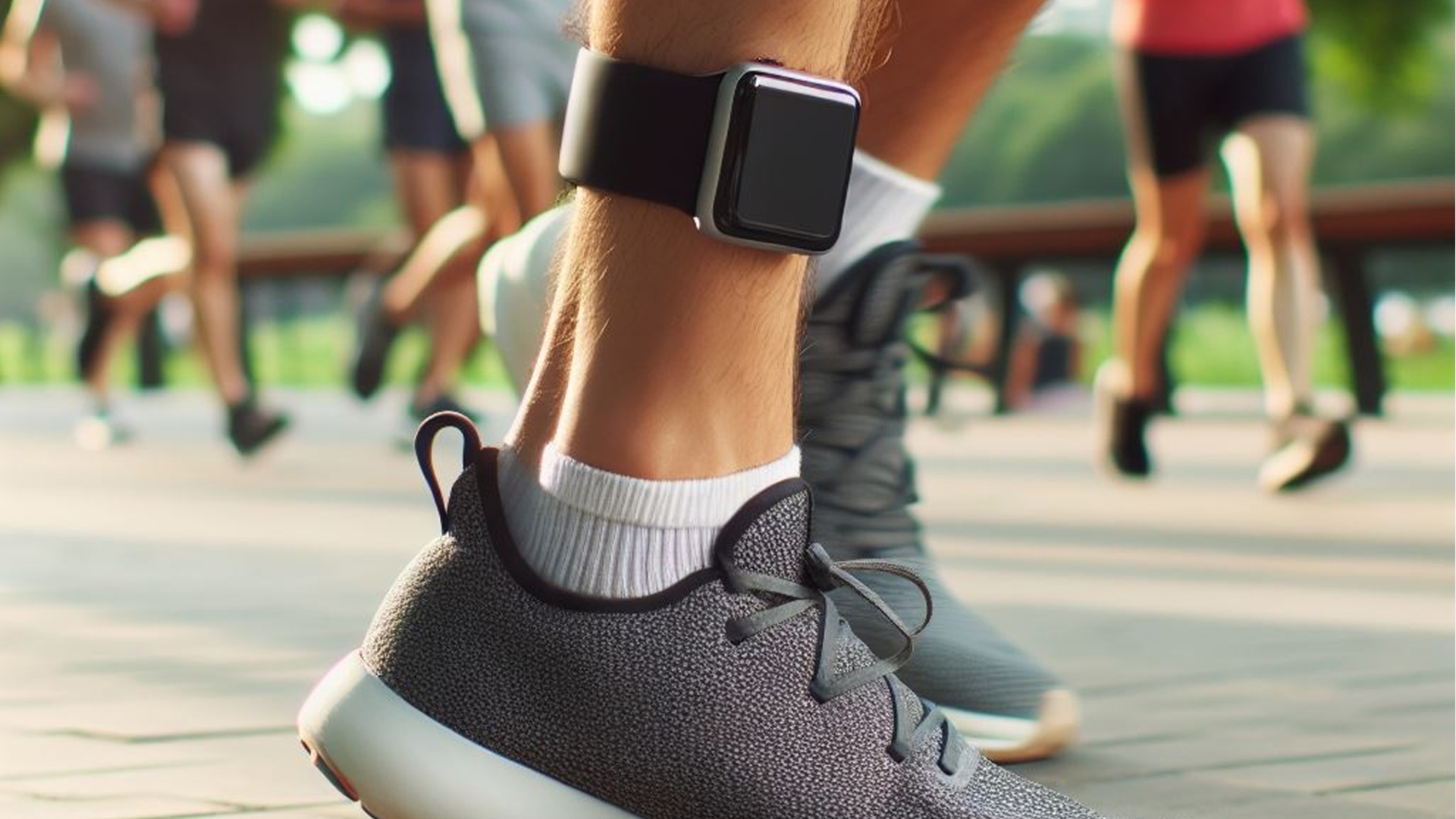 Offenbar immer beliebter: Die Smartwatch am Bein tragen Apple Watch am Bein