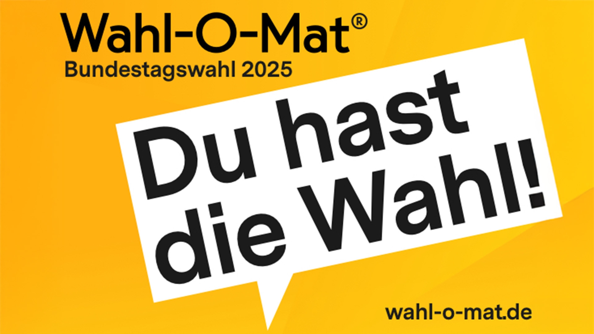 Der Wahl-O-Mat für die Bundestagswahl 2025 ist ab jetzt verfügbar Wahl-O-Mat Bundestagswahl 2025