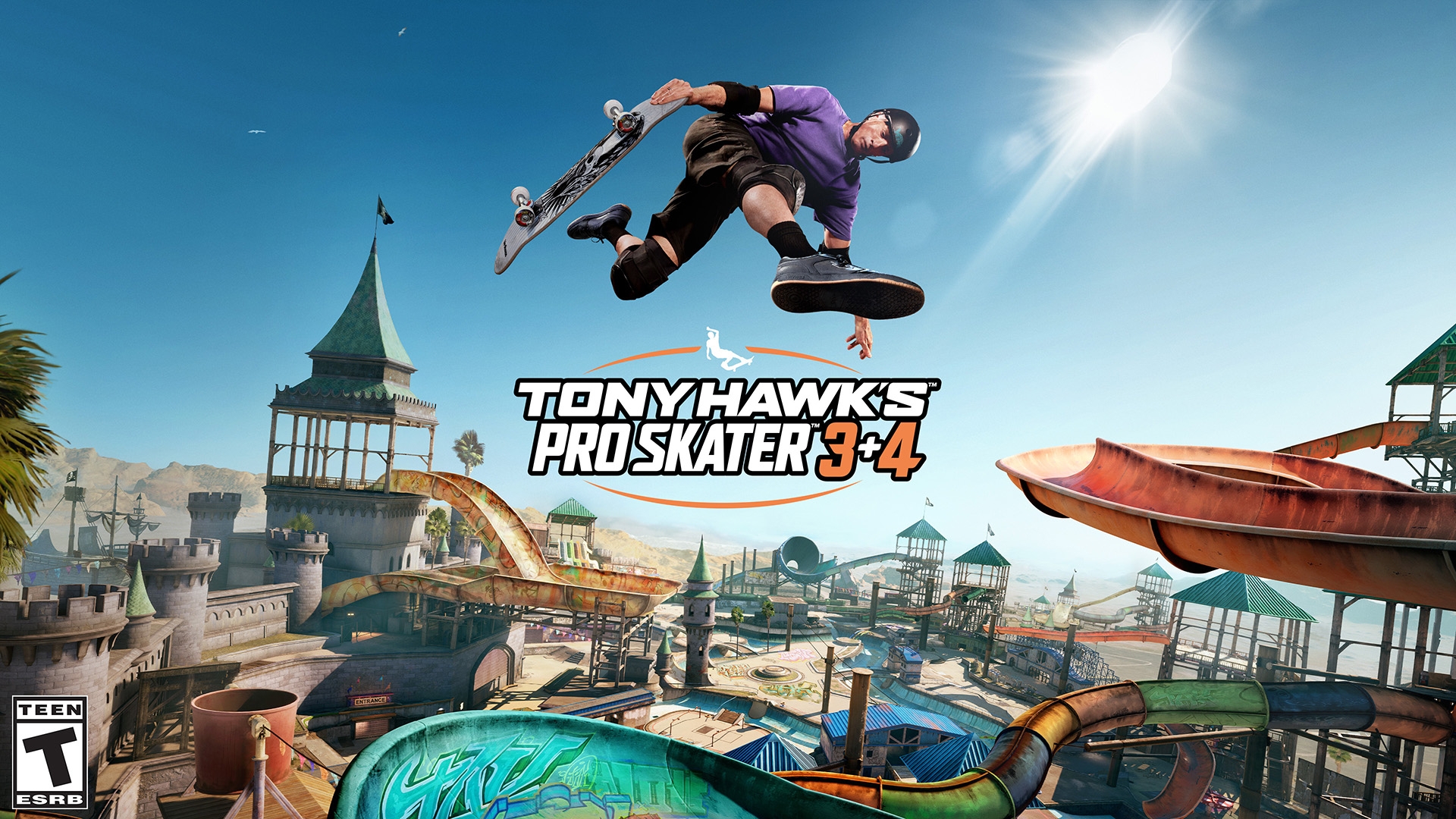 Es geht wieder in die Halfpipe Tony Hawks Pro Slater 3+4 Cover