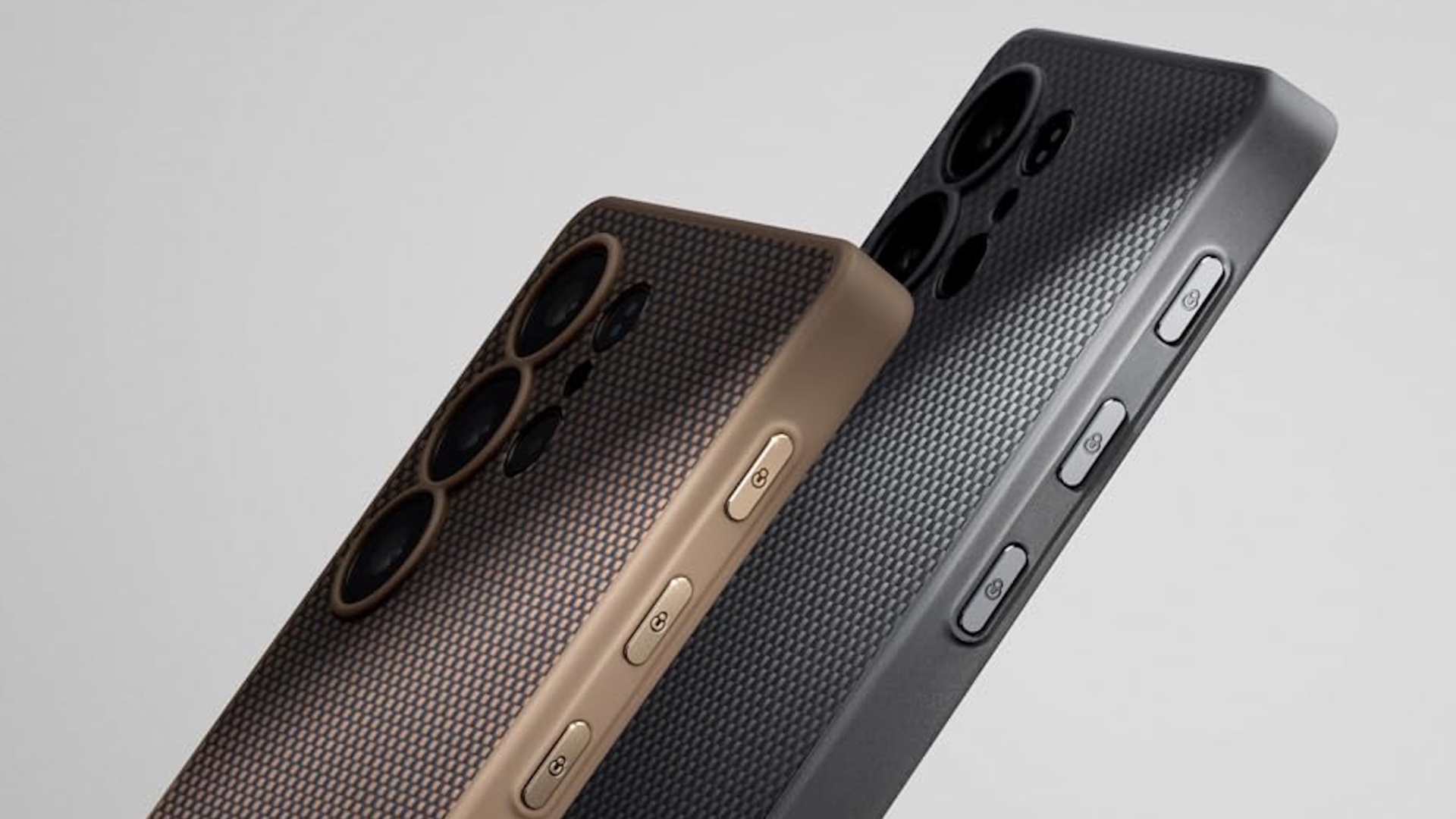 Das Pitaka PinButton Case gibt es in zwei Farben Pitaka PinButton Case für Galaxy S25 Ultra