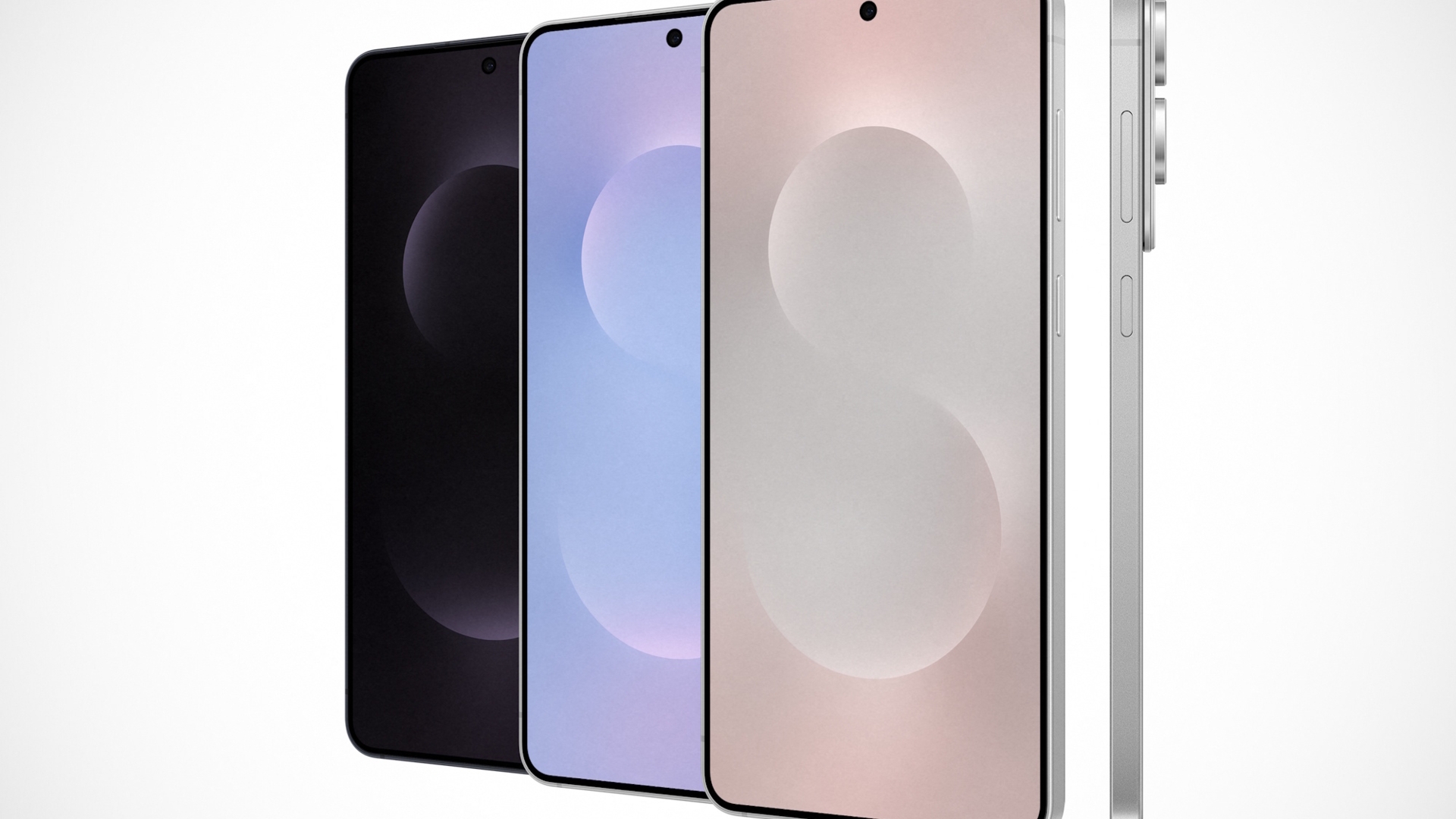 Samsung glaubt offenbar an seine neue Modell-Reihe Samsung Galaxy S25 Edge: Farben