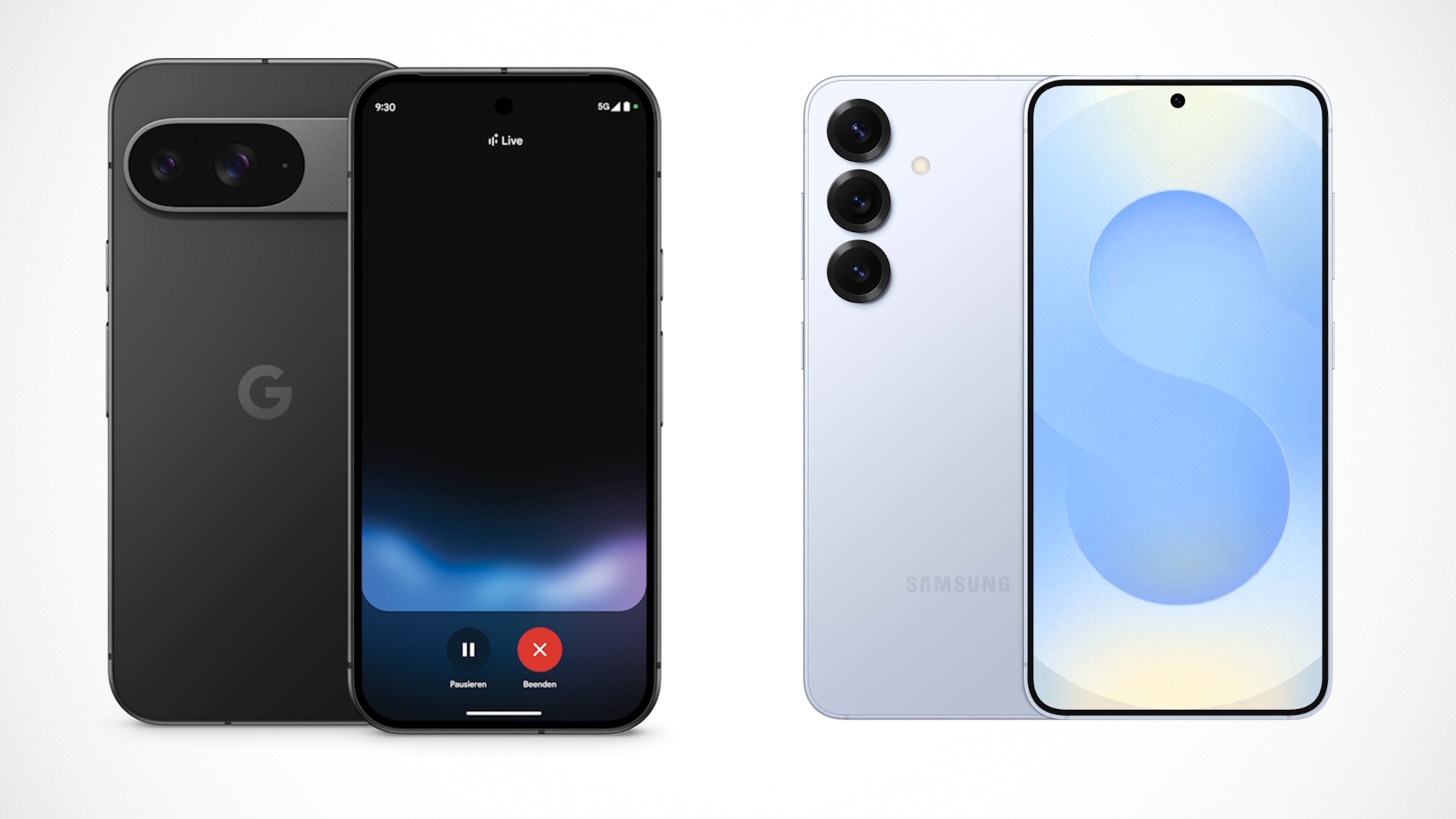 Google Pixel 9 vs. Samsung Galaxy S25