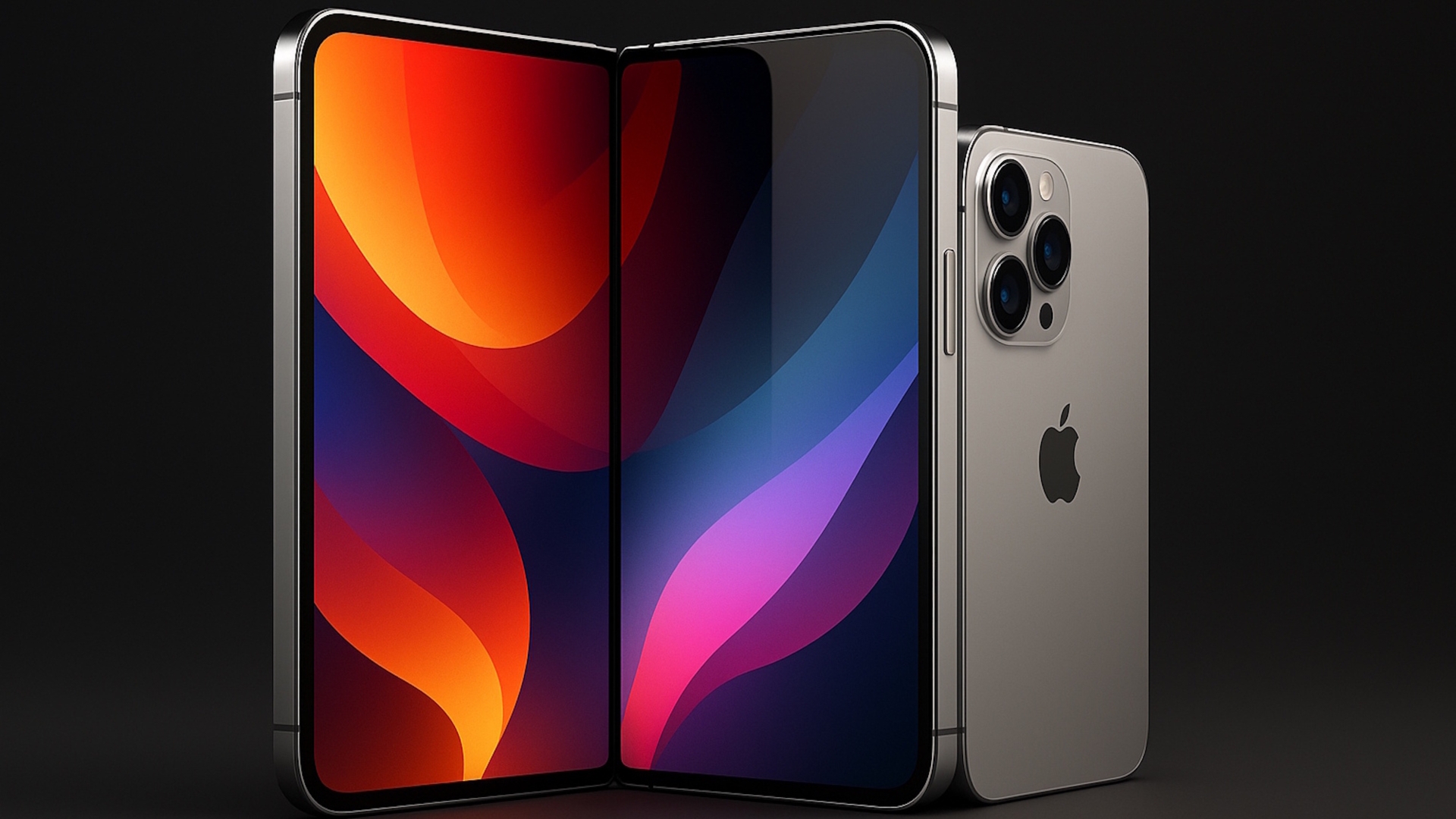 Das faltbare iPad kommt wohl nicht, aber das "iPhone Fold" bleibt im Rennen iPhone Fold Konzept