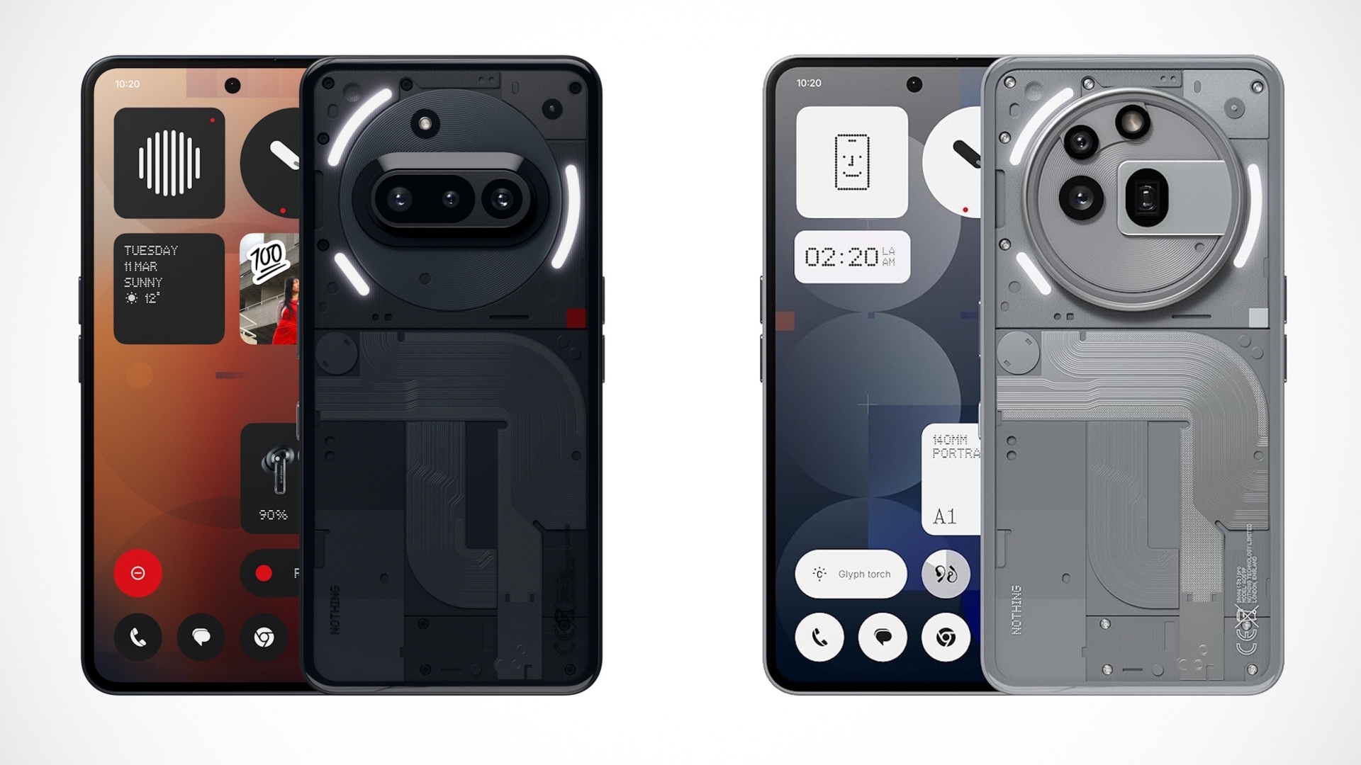 Nothing Phone (3a) vs. (3a) Pro
