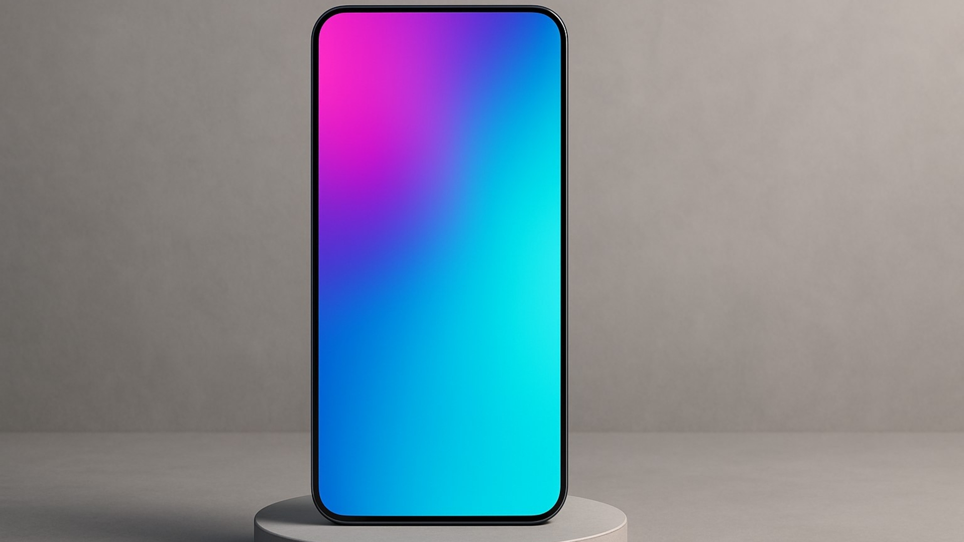 So stellt sich die KI ein randloses iPhone ohne Dynamic Island vor iPhone-Konzept randlos