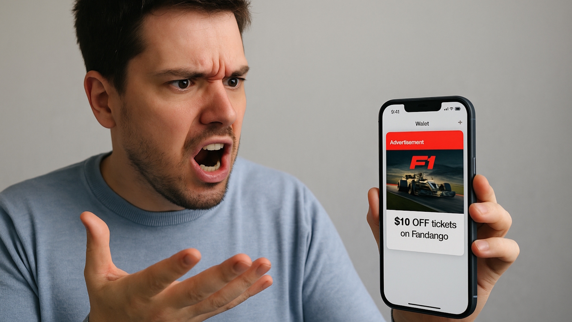 Apple-Werbung auf iPhones