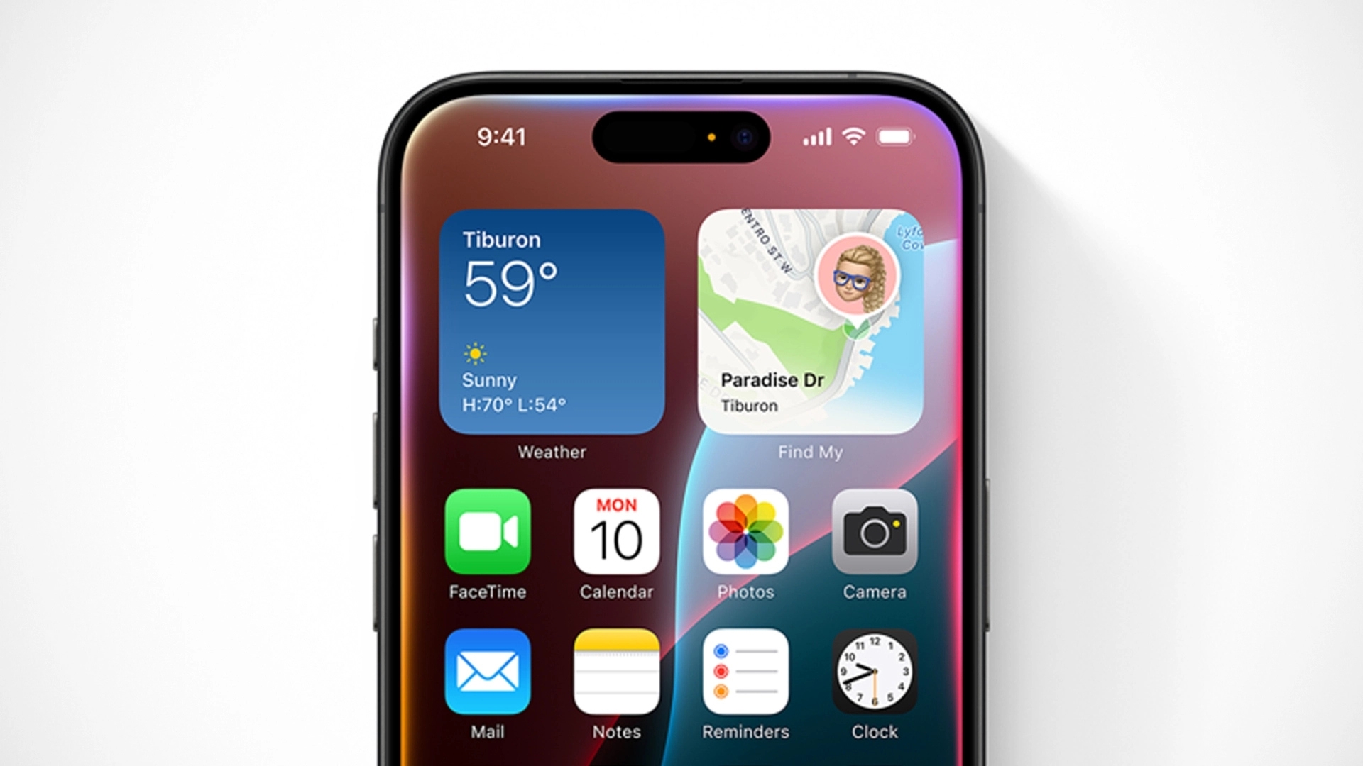 iPhone Bildschirm mit Siri