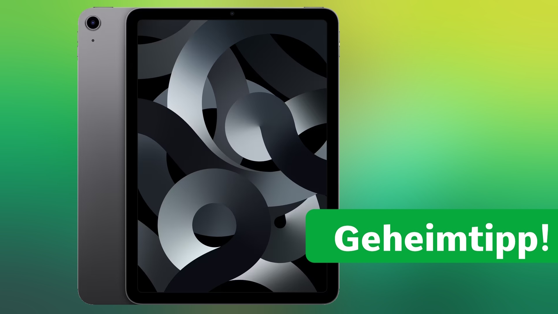 Jetzt schnell zuschlagen, bevor der Deal weg ist iPad Air Deal