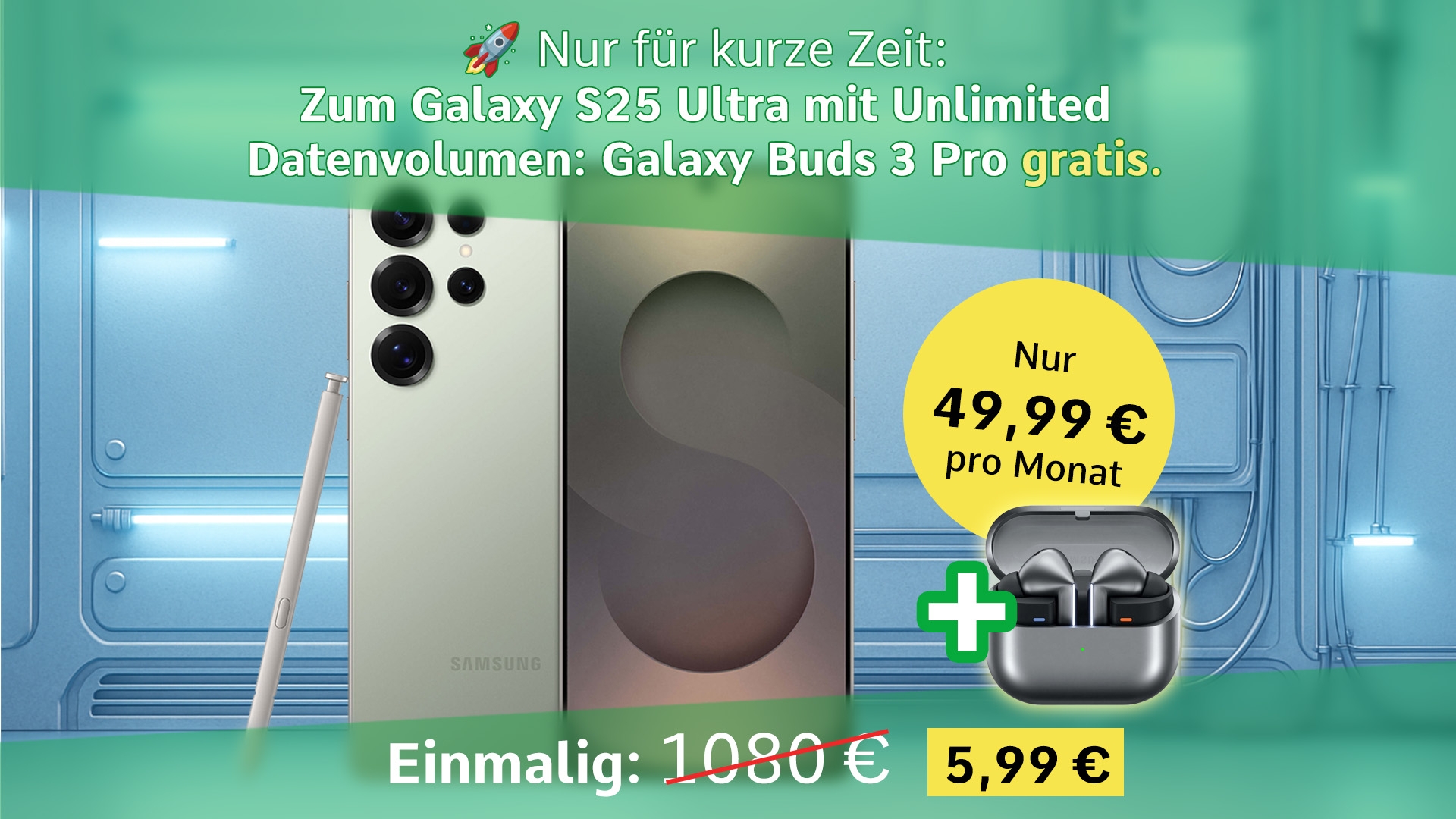 Das Samsung Galaxy S25 Ultra: Angebot auf einem Blick