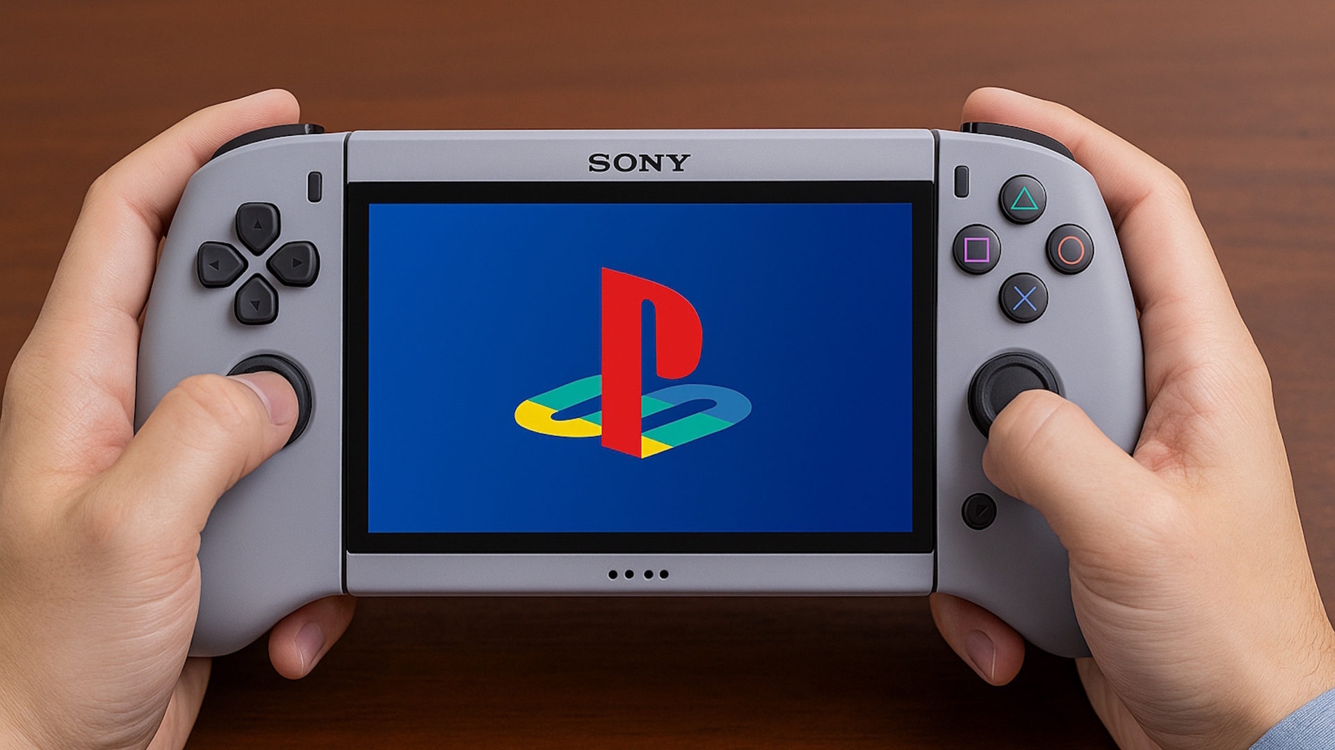 So ein Retro-Look würde uns gut gefallen PS6 Handheld: Konzept
