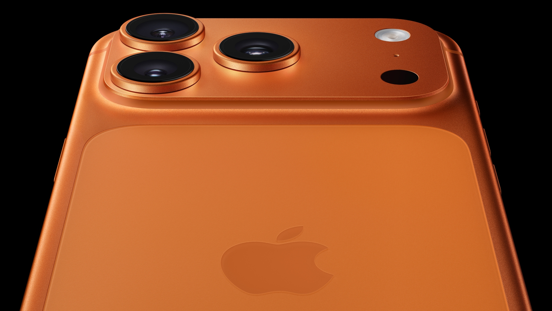 Apple iPhone 17 Pro Kamera in Orange