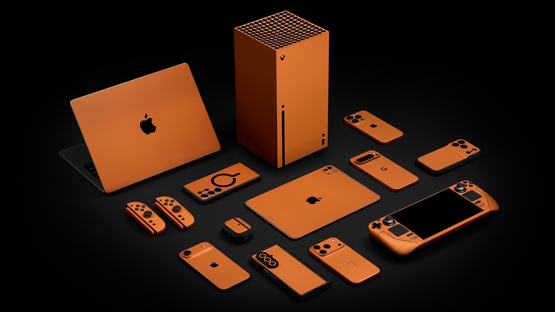 Die Comsic Orange Skins von Dbrand Dbrand Comsic Orange Skins