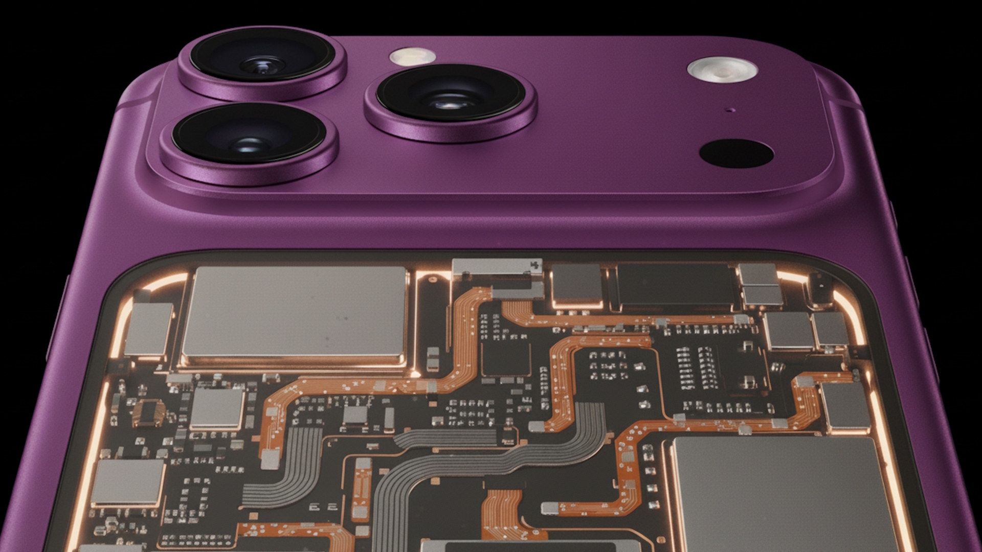 iPhone 18 Pro mit transparenter Rückseite