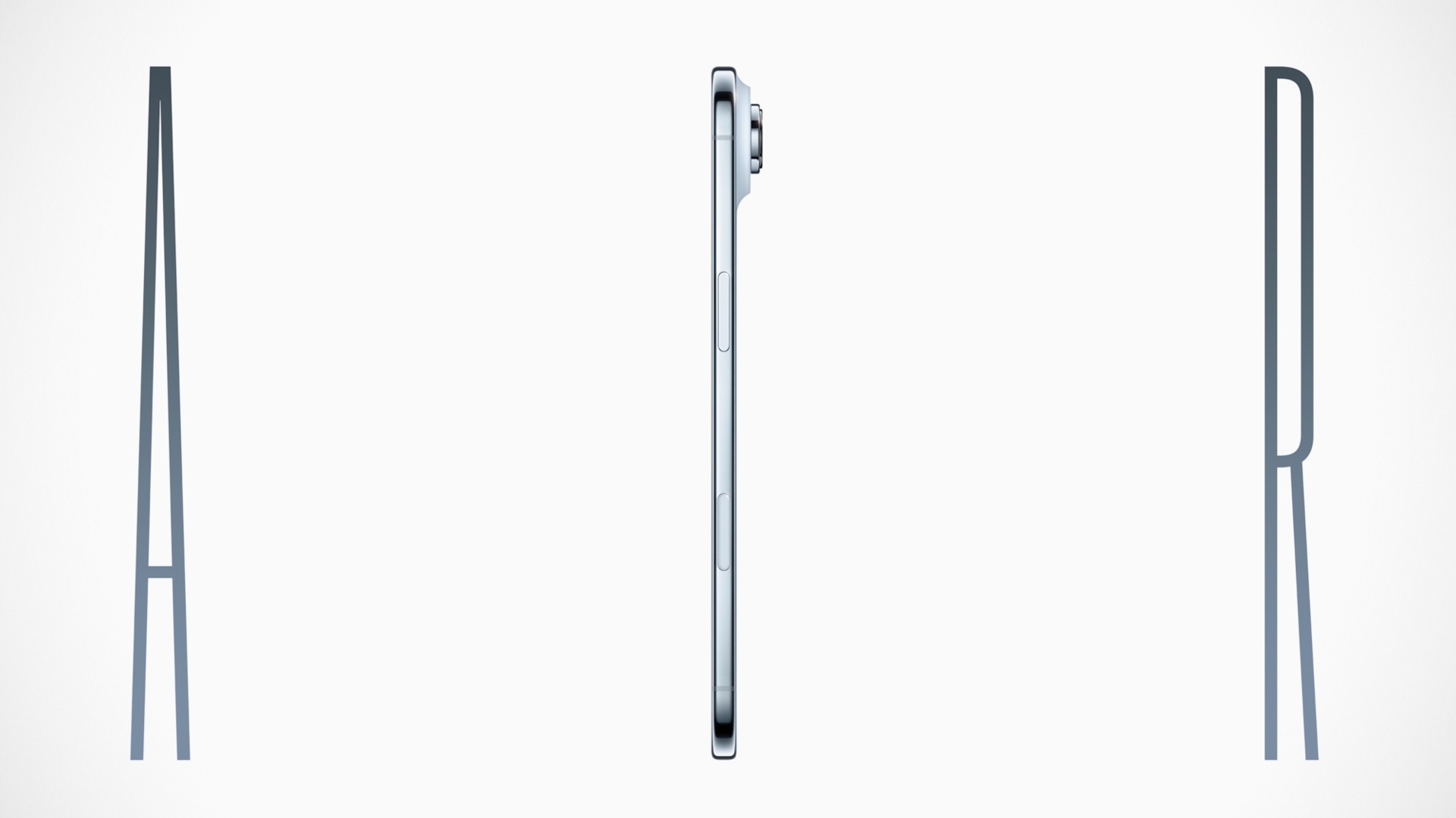 iPhone Air in Buchstaben