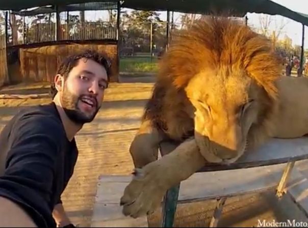 Alex Chacon machte sehenswerte Selfies mit der GoPro-Kamera