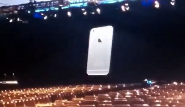 iPhone 6 Beamertest WWDC