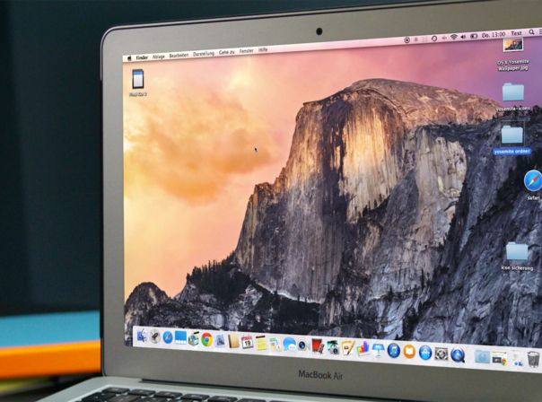 Das ist nicht OS X Yosemite, sondern OS X Mavericks in einem neuen Gewand.