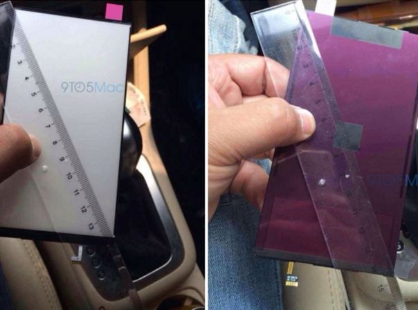 Sehen wir hier tatsächlich das LCD-Backlight des größeren iPhone 6?