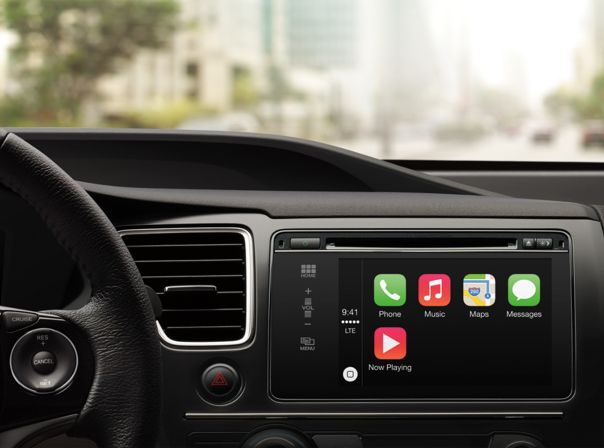 Apple CarPlay - Homescreen Apple CarPlay - Homescreen