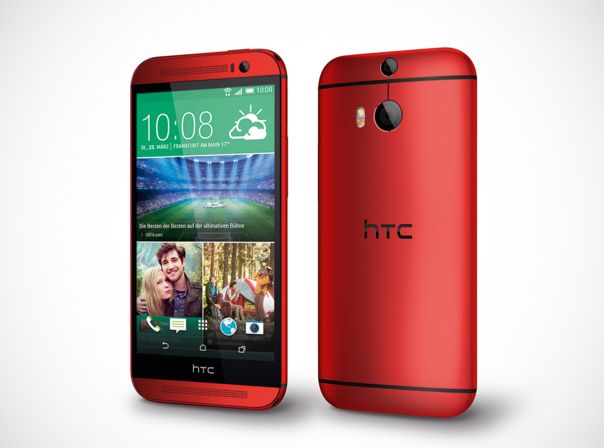 Die neue Farbvariante des HTC One M8 heißt "Glamour Red"