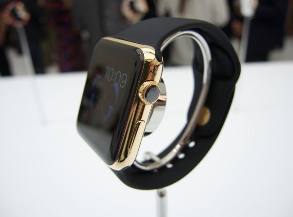 Luxus inklusive: Die Apple Watch mit 18-karätigem Gold-Finish