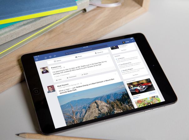 Facebook iPad