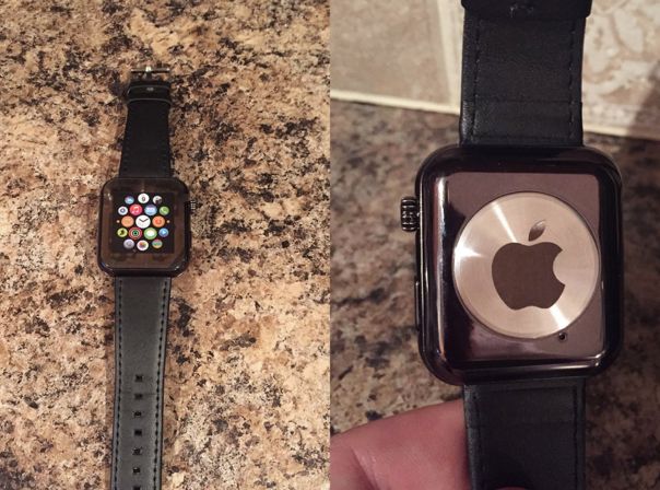 Logo anstelle der Sensoren: Diese Apple Watch ist offensichtlich nicht echt