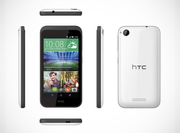 Das HTC Desire 320 ist von der Ausstattung her ein typisches Einsteiger-Smartphone für 2015