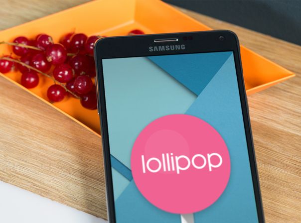 Samsung Galaxy Note 4 Lollipop