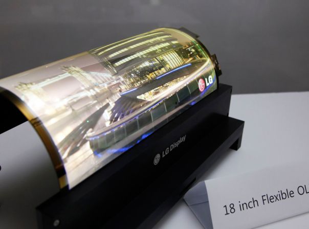 LG transparent OLED Display