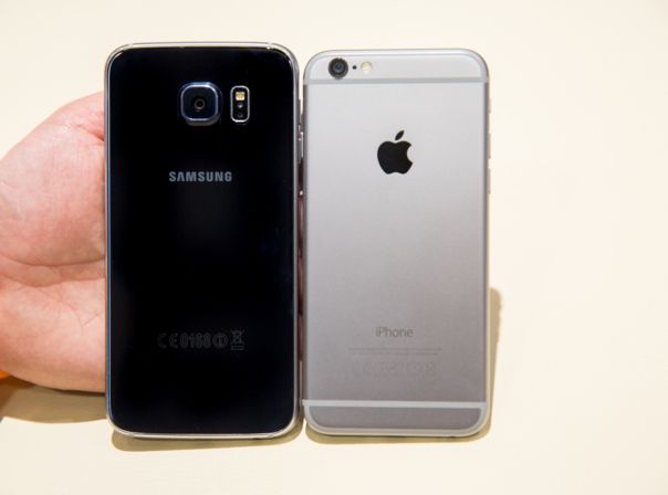 Samsung Galaxy S6, iPhone 6