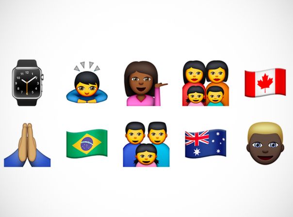 Neue Emojis unter iOS 8.3