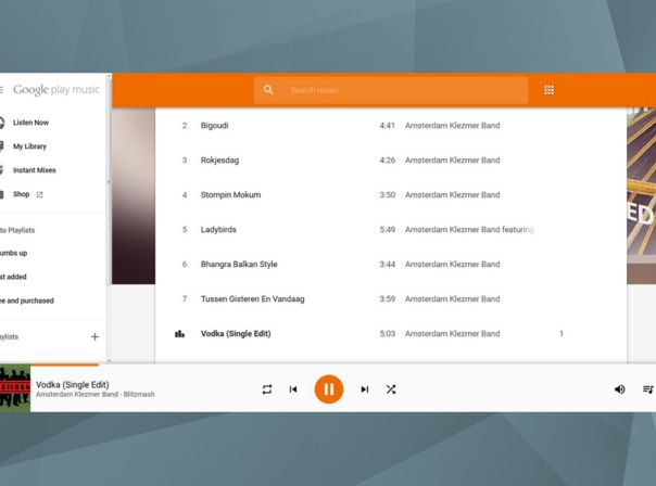 Google Play Music erstrahlt jetzt auch im Web im Material Design